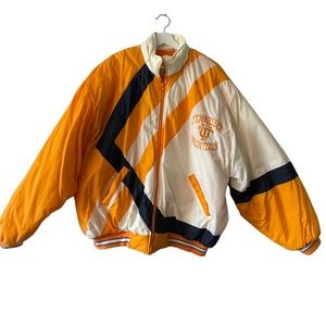 Tennessee Vols Jacket size XXL vintage Felco orange white UT Volunteers football
